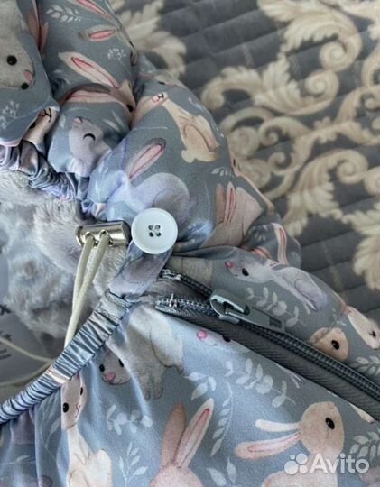 Конверт кокон на выписку