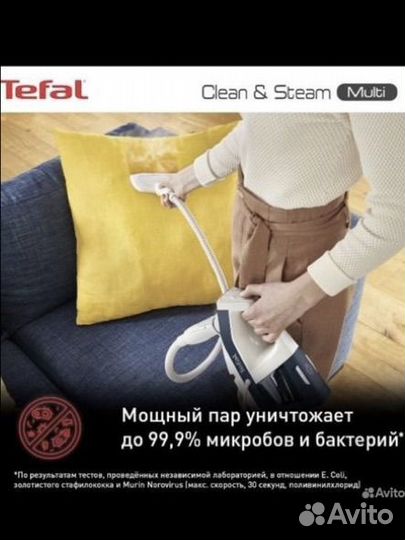 Моющий вертикальный пылесос Tefal