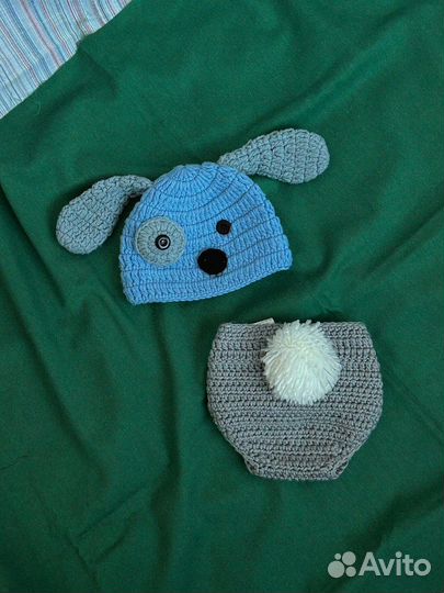 Костюм зайчика для фотосессии ньюборн