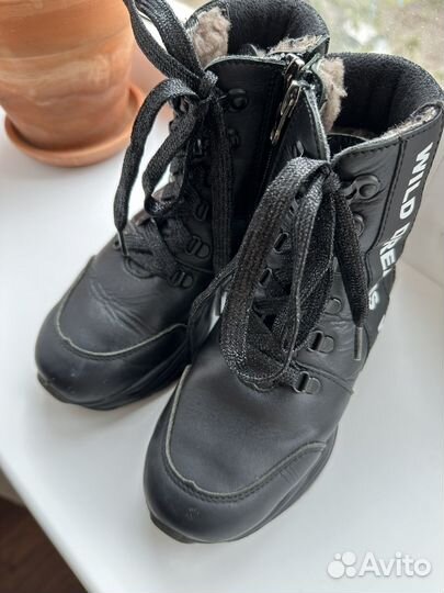 Ботинки зимние для девочки Котофей