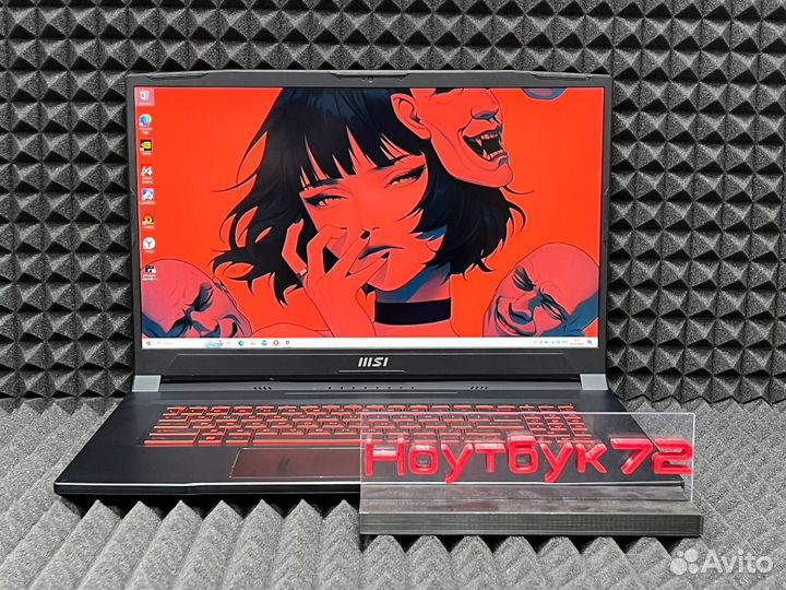 Премиальный игровой ноутбук MSI / RTX