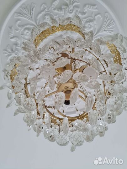 Хрустальная люстра СССР