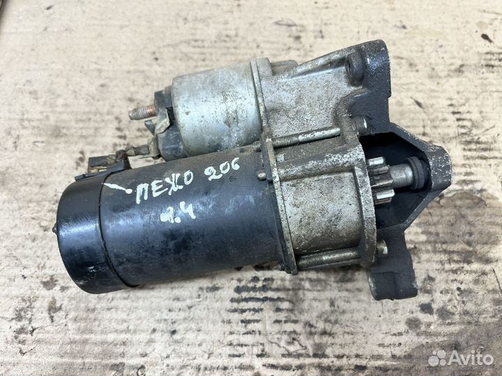 Стартер Peugeot 206 2008 1.4 АКПП