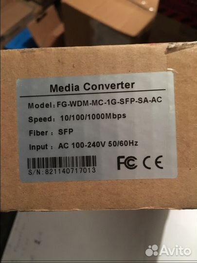 Волоконно-оптический Медиа конвертер Huawei