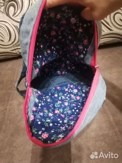 Рюкзак для девочки на заказ ручная работа