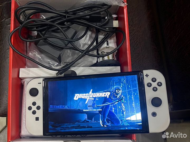 Nintendo switch 128gb Oled прошитая с играми