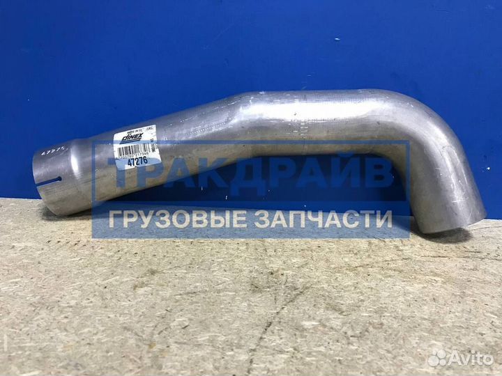 Труба глушителя Ман Тгм