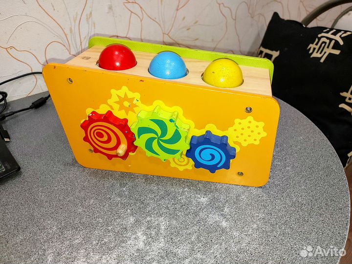 Бизи игрушка деревянная