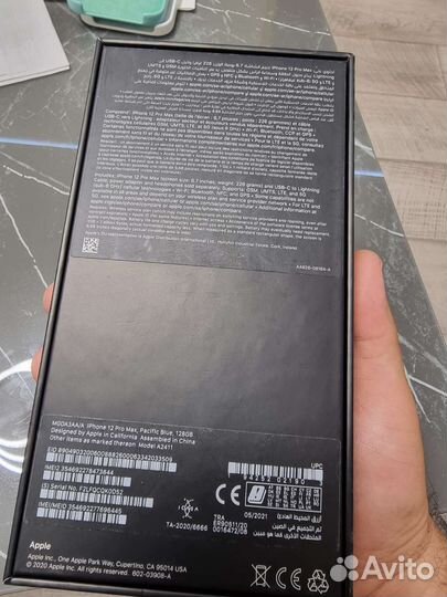 Телефон iPhone 12 pro max 128gb