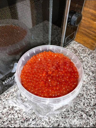 Красная икра оболденная