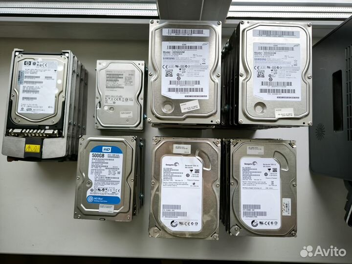 Жёсткие диски HDD 500Gb, SATA, 3.5