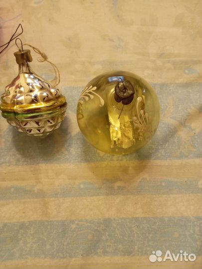 Елочные игрушки СССР