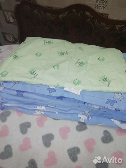 Бортики в детскую кроватку