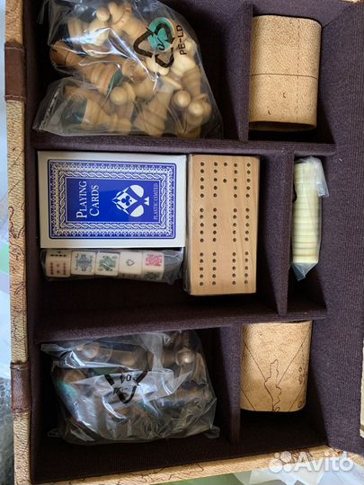 Набор игр 6 в 1 в сундучке