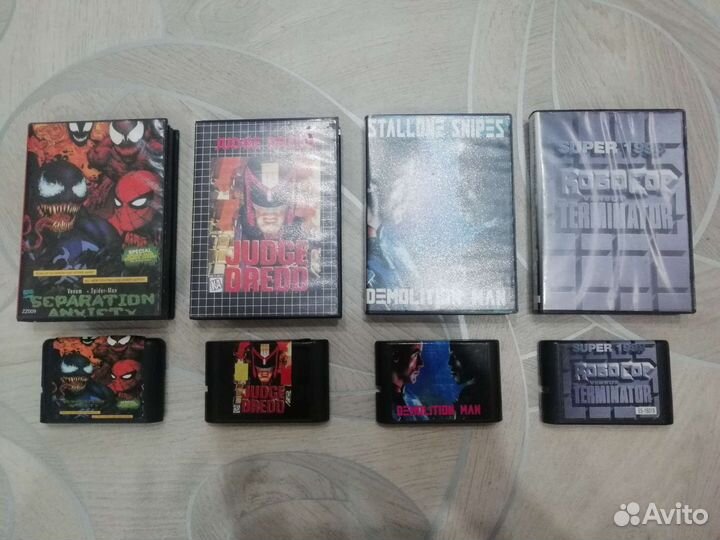 Картриджы Sega 16 бит Big Box
