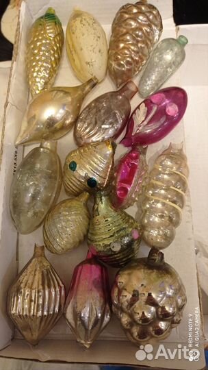 Елочные игрушки СССР в реставрацию