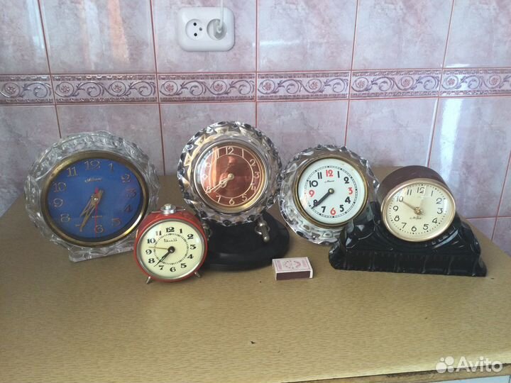 Настольные часы СССР б/у
