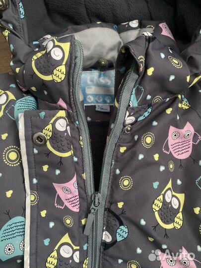 Комплект зимний для девочки 98