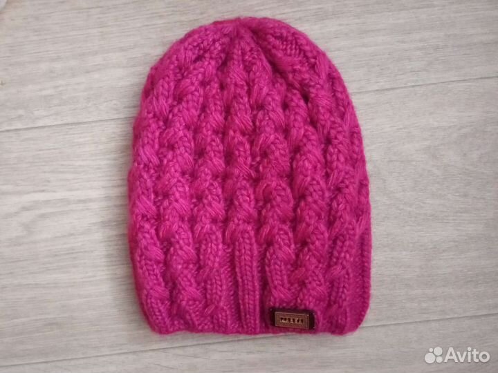 Шапка бини женская теплая