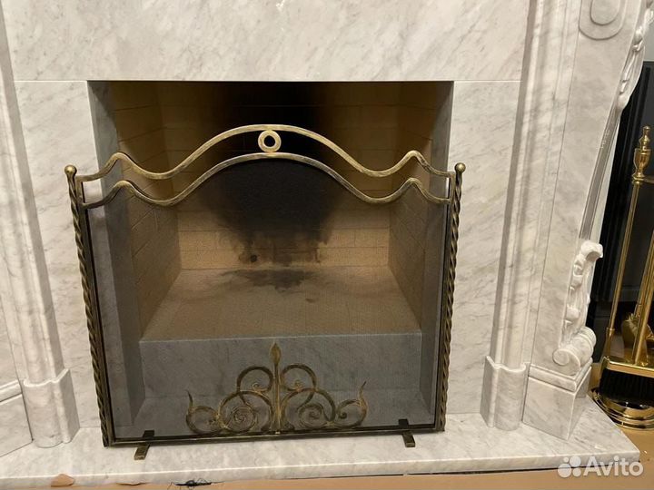 Защитный экран для камина/печи