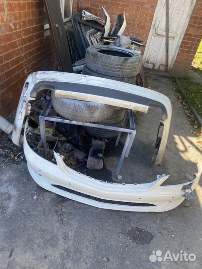 Бампер на mercedes 221
