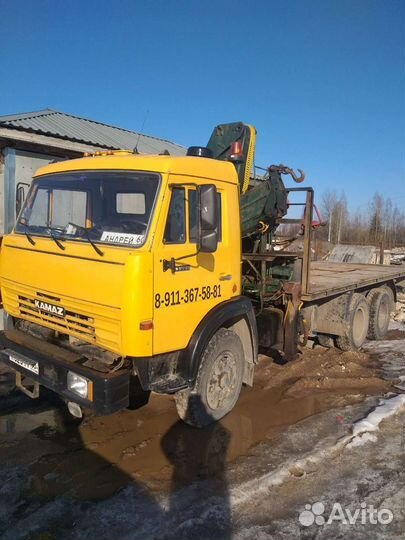 Услуги манипулятора камаз