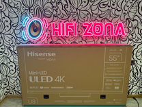 Телевизор Hisense 55U8KQ чек, гарантия