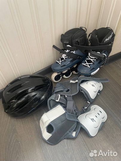 Ролики Reaction Urban и защита, 39 рармер