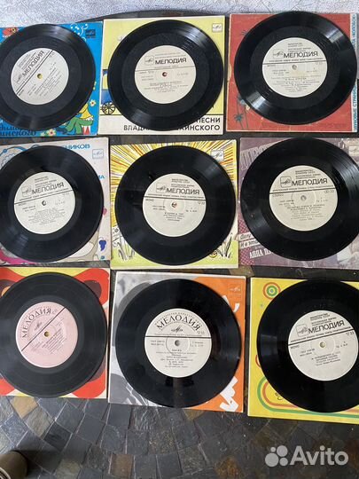 Пластинки виниловые