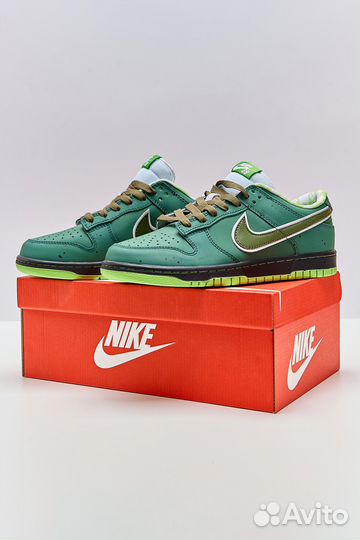 Кроссовки Concepts x Nike SB Dunk Low GreenLobster