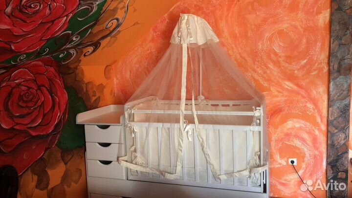 Кровать от 0-5лет