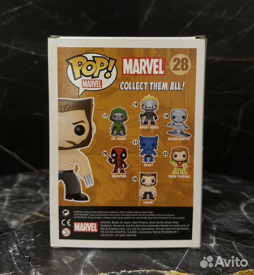 Funko Pop Marvel Logan Логан 28