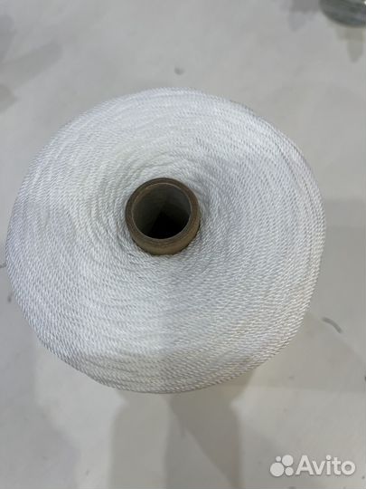 Нить 1мм капроновая бабина 2000m белая