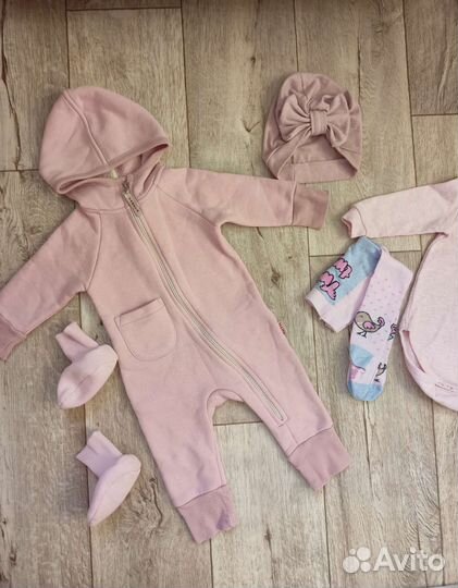 Одежда для девочки пакетом 80