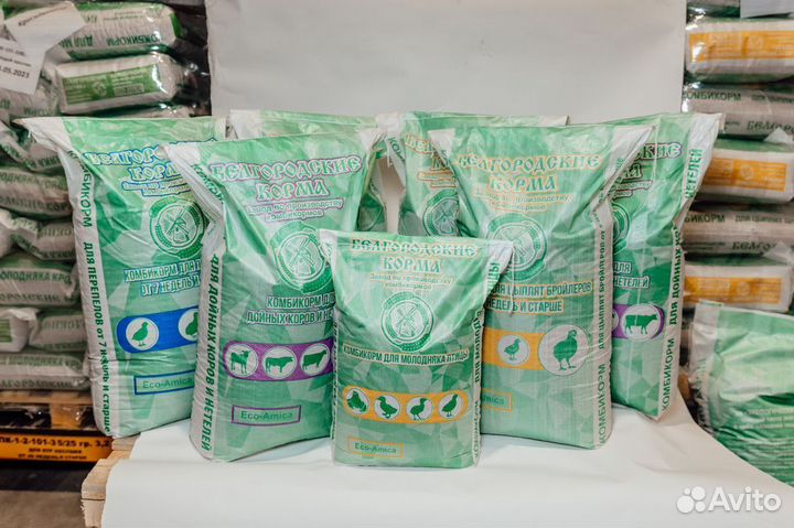 Комбикорм для молодняка кур. Старт, рост, финиш