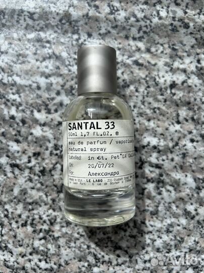 Духи Le labo Santal 33