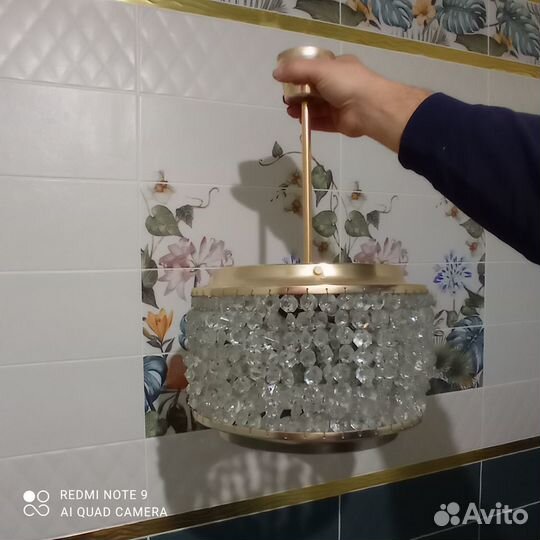 Хрустальная люстра СССР