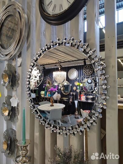 Зеркало со стразами