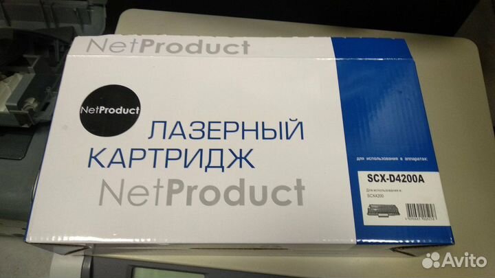 Мфу лазерный Samsung SCX-4200 с новым картртджем