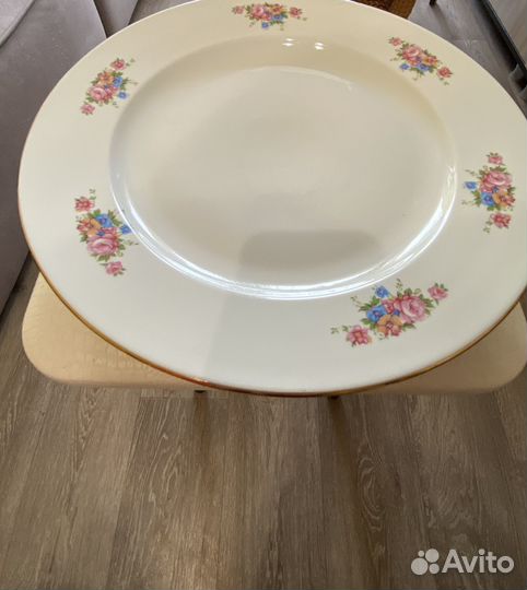 Блюдо Дулево, большое, 35 см, 1 сорт