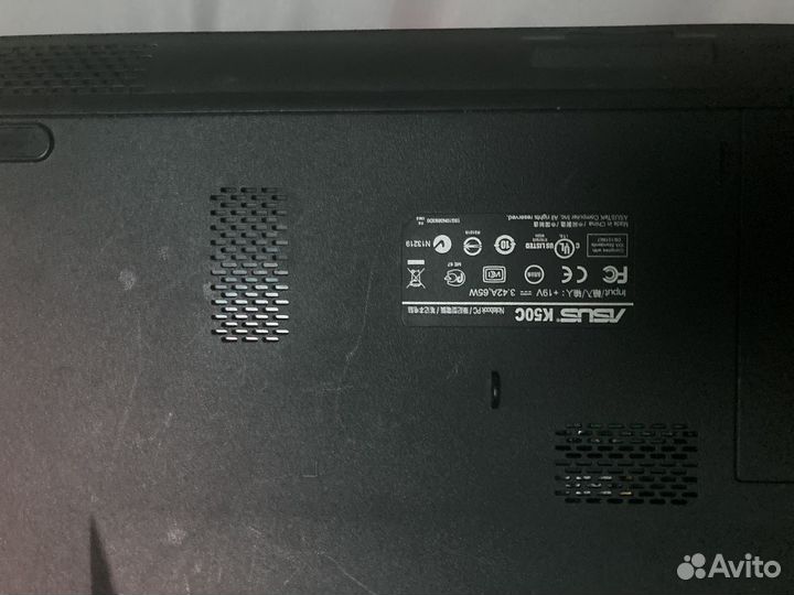 Ноутбук asus K50c