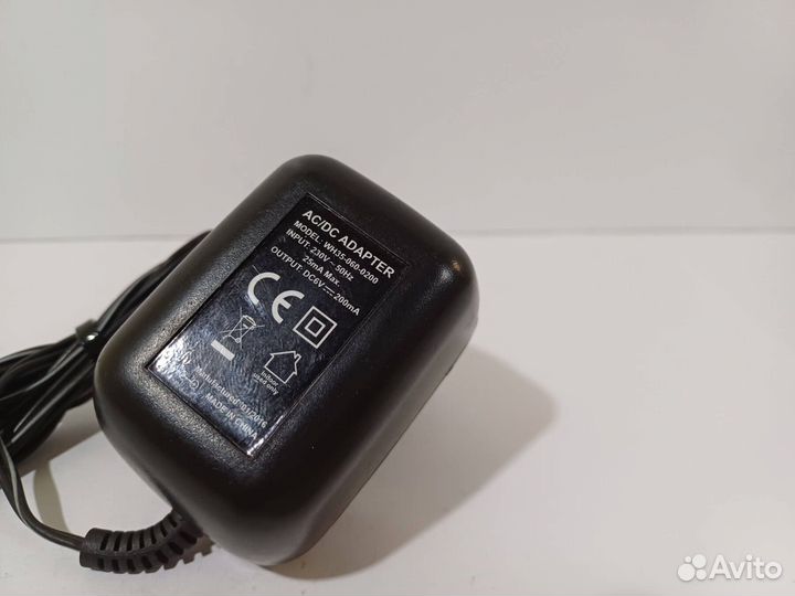 Блок питания ac dc adaptor HY35-060-250 6V 0.25a