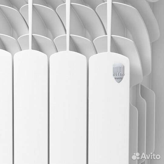 Радиатор алюминиевый 350х80 8 секц. Revolution