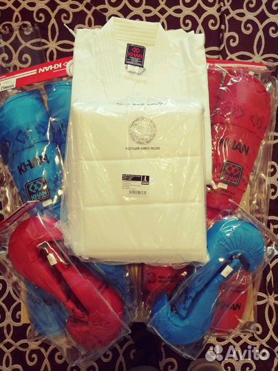 Экипировка для каратэ (футы,щитки жилет,кимоно,Нак