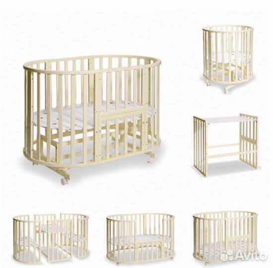 Детская кровать трансформер 8в1