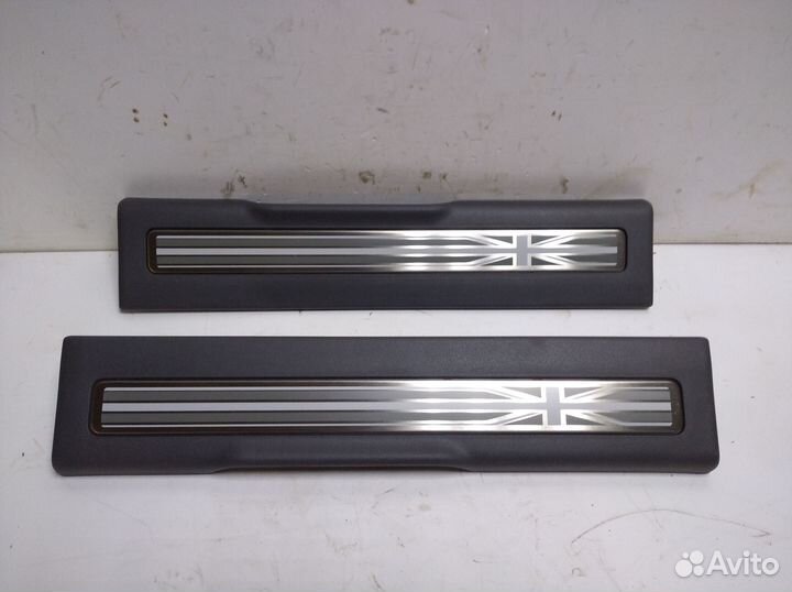 Накладки порогов range rover evoque