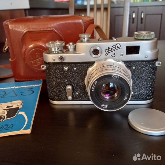 Плёночный фотоаппарат фэд-3