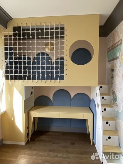 Мягкие стеновые панели в детской