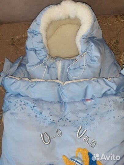 Конверт на выписку зимний