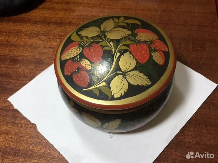 Шкатулка для украшений, дерево, большой обьем